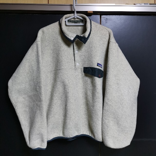 Patagonia　シンチラスナップＴ　オートミール　M