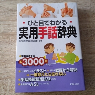 ひと目でわかる実用手話辞典(人文/社会)