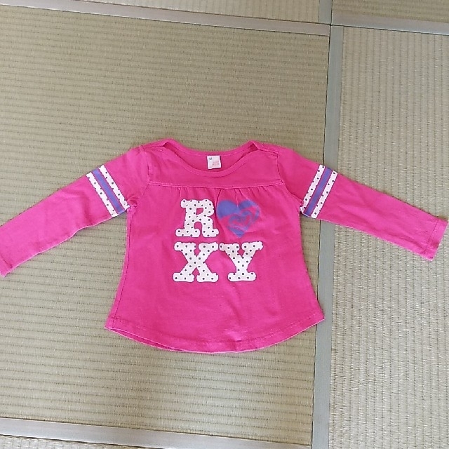 Roxy(ロキシー)のめい様専用　　ROXY　ミニー　女の子　ロンT  110 キッズ/ベビー/マタニティのキッズ服女の子用(90cm~)(Tシャツ/カットソー)の商品写真