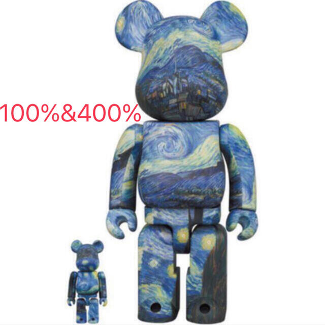 Vincent van Gogh BE@RBRICK 100％ & 400％フィギュア