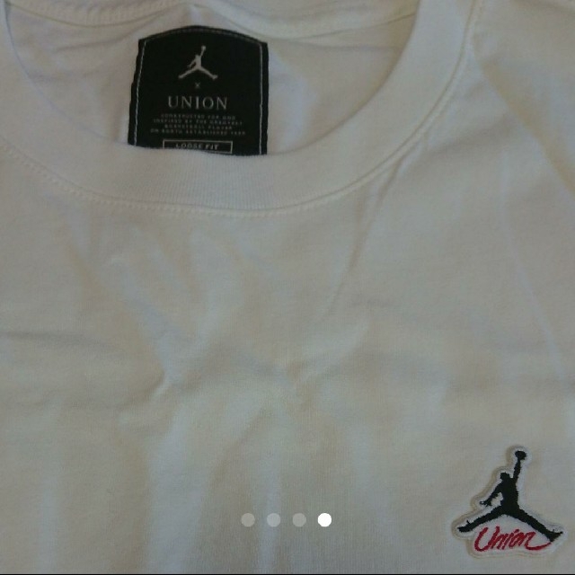 NIKE(ナイキ)の新品未使用 ユニオン union ロンT JORDAN ジョーダン S メンズのトップス(Tシャツ/カットソー(七分/長袖))の商品写真