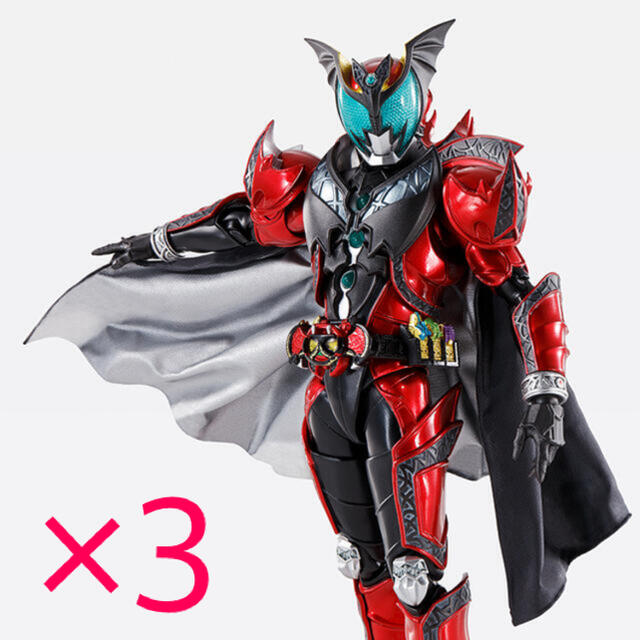 S.H.Figuarts（真骨彫製法） 仮面ライダーダークキバ 3個-