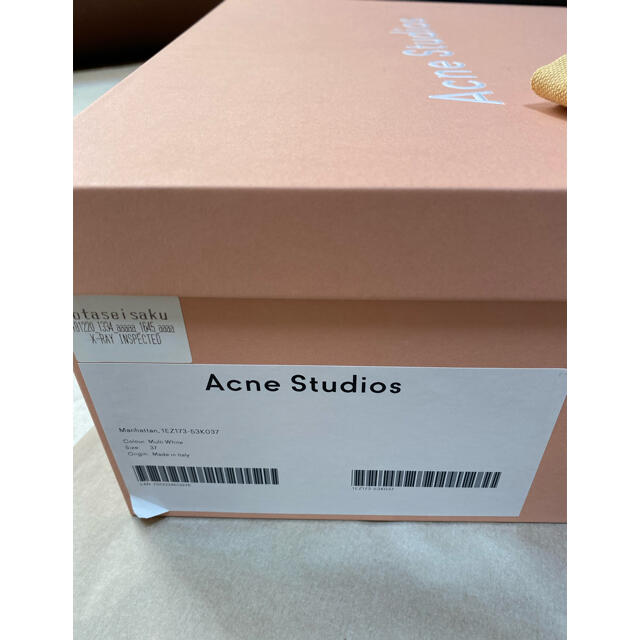 Acne Studiosダッドスニーカー白✖︎紺　３７ 8