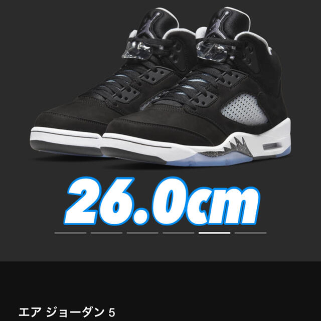 NIKE(ナイキ)のNIKE AIR JORDAN 5 "MOONLIGHT" (2021)  メンズの靴/シューズ(スニーカー)の商品写真