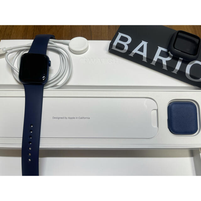 apple watch 6 40mm GPSモデル ネイビー - 4