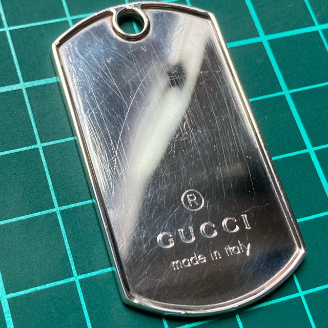 Gucci(グッチ)のGUCCI ドッグタグ　グッチ メンズのアクセサリー(ネックレス)の商品写真
