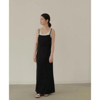 トゥデイフル(TODAYFUL)のlouren サテンキャミソールワンピ　satin camisole (ロングワンピース/マキシワンピース)