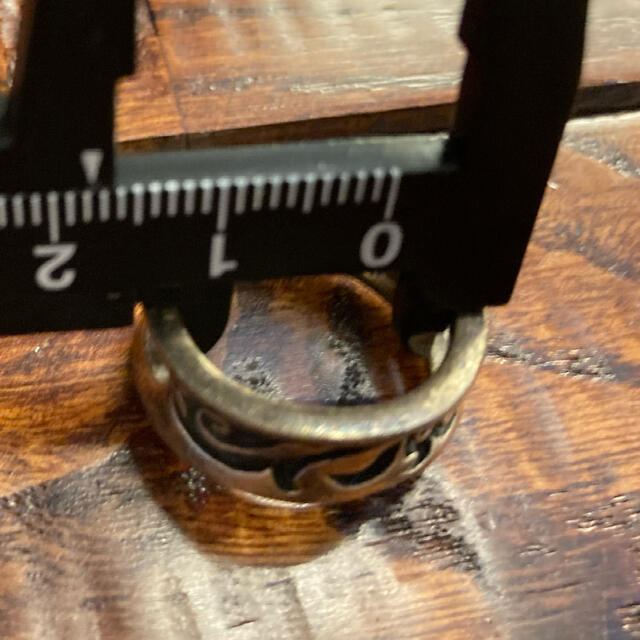 シルバーリング×2・ウォレットチェーンセット メンズのアクセサリー(リング(指輪))の商品写真