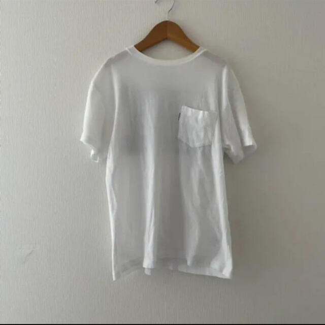 美品❤️マディソンブルー  ロゴ　ポケット　Tシャツ　白　00 ホワイト 8