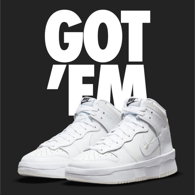 NIKE ダンク HIGH ダンク　high アップ　summit white