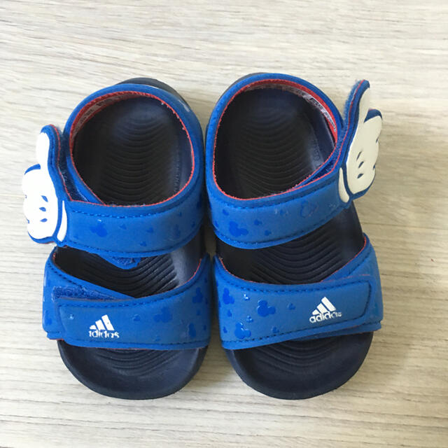 adidas(アディダス)のadidas ベビーサンダル　ミッキー  12cm キッズ/ベビー/マタニティのベビー靴/シューズ(~14cm)(サンダル)の商品写真