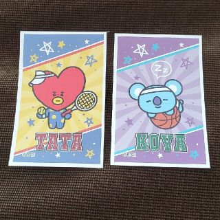 ボウダンショウネンダン(防弾少年団(BTS))のBT21デコステッカー(2枚)(その他)