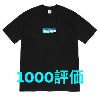 シュプリーム(Supreme)のSupreme Emilio Pucci Box Logo Tee 黒青M(Tシャツ/カットソー(半袖/袖なし))