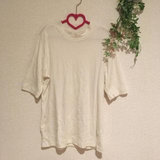 ユニクロ(UNIQLO)のUNIQLO♡リブハイネックT(Tシャツ(長袖/七分))