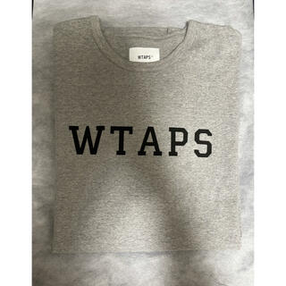 ダブルタップス(W)taps)の21SS WTAPS COLLEGE tee GRAY Lサイズ(Tシャツ/カットソー(半袖/袖なし))