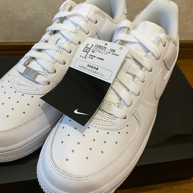 supreme AIR FORCE1 シュプリーム エアフォース1 WHITE