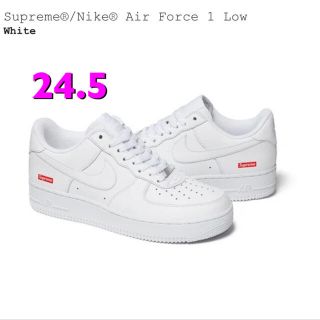 シュプリーム(Supreme)のsupreme AIR FORCE1 シュプリーム エアフォース1 WHITE(スニーカー)