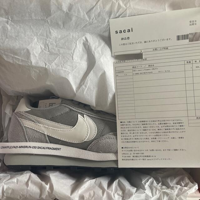 NIKE(ナイキ)のFragment Sacai LD Waffle Smoke Grey メンズの靴/シューズ(スニーカー)の商品写真