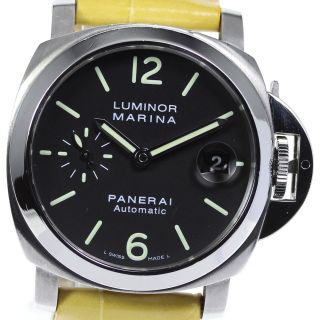 パネライ(PANERAI)のパネライ ルミノールマリーナ PAM00048 メンズ 【中古】(腕時計(アナログ))