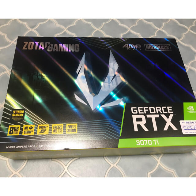 スマホ/家電/カメラRTX3070Ti AMPHolo 8GB  新品未開封