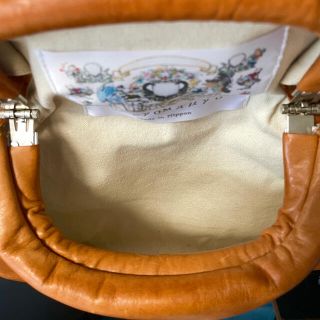 macromauro - マクロマウロ tonybob mini camel 本革 ショルダーバッグ