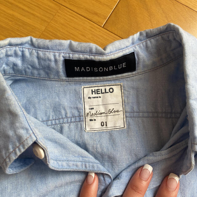 MADISONBLUE(マディソンブルー)のマディソンブルー の長袖シャツ レディースのトップス(シャツ/ブラウス(長袖/七分))の商品写真