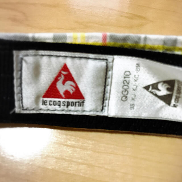 le coq sportif(ルコックスポルティフ)のLe coqsportif サンバイザー メンズの帽子(サンバイザー)の商品写真