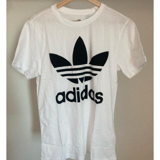 アディダス(adidas)の新品未使用タグ付　アディダス　白　Tシャツ 170㌢(Tシャツ/カットソー(半袖/袖なし))