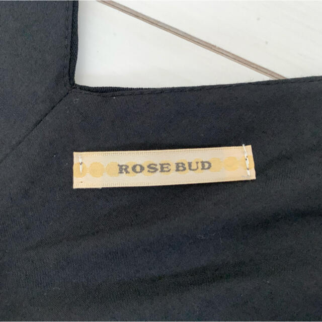 ROSE BUD(ローズバッド)のRosebud サロペット 黒 レディースのパンツ(サロペット/オーバーオール)の商品写真