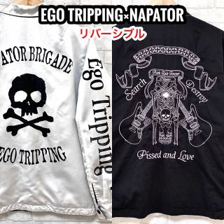 エゴトリッピング(EGO TRIPPING)のEGO TRIPPING × NAPATOR コラボ リバーシブルジャケット(ブルゾン)