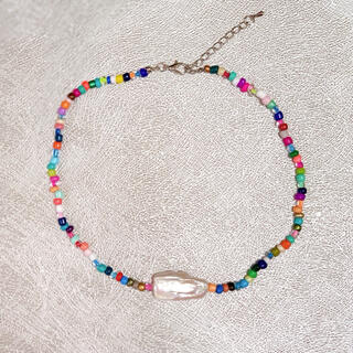 ロンハーマン(Ron Herman)の112 handmade necklace “COLORS AND PEARL”(ネックレス)