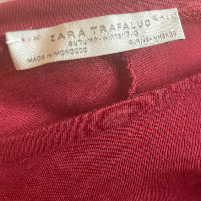 ZARA(ザラ)のZARA 袖切り替えトップス レディースのトップス(カットソー(長袖/七分))の商品写真