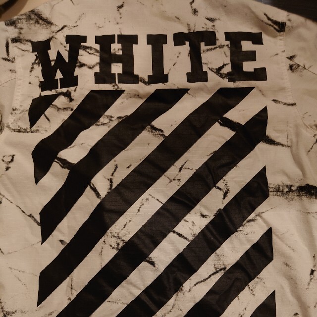 OFF-WHITE(オフホワイト)のオフホワイト　シャツ メンズのジャケット/アウター(テーラードジャケット)の商品写真