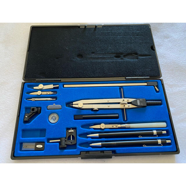 UCHIDA KD-TYPE 製図セット(UCHIDA ウチダ KD型製図器 切なかっ UCHIDA KD-TYPE 製図セット(UCHIDA ウチダ KD型製図器 切なかっ