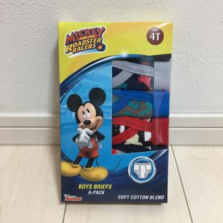 ディズニー(Disney)の新品　ミッキー　パンツ　4T(下着)