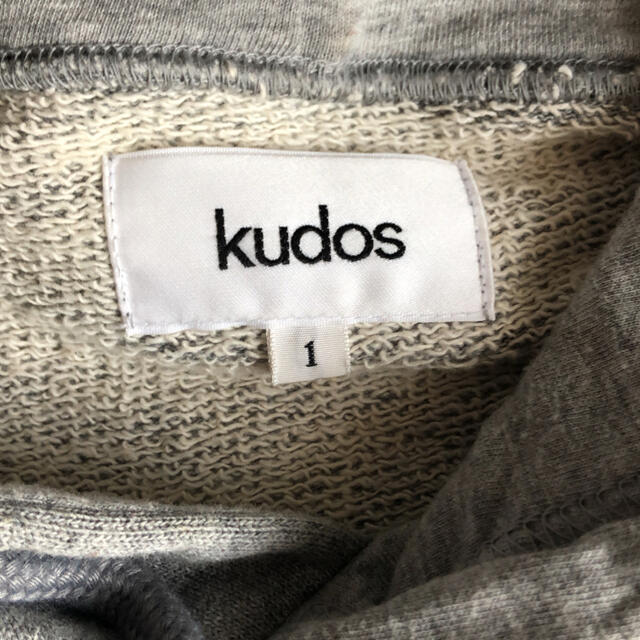 JOHN LAWRENCE SULLIVAN(ジョンローレンスサリバン)のkudos 20ss パーカー　サイズ1 メンズのトップス(パーカー)の商品写真