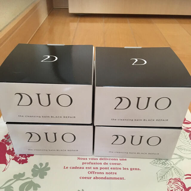 ????DUO クレンジングバームブラックリペア90g ×４個