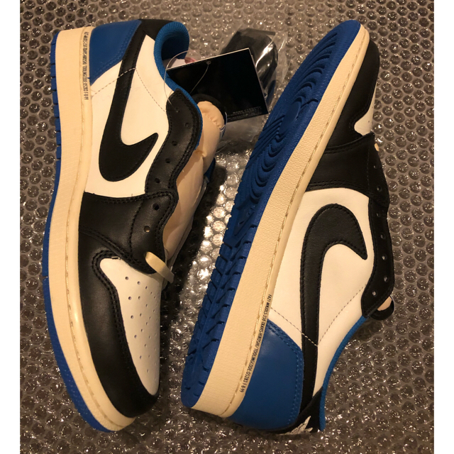 27.5 TRAVIS SCOTT FRAGMENT JORDAN 1 LOW