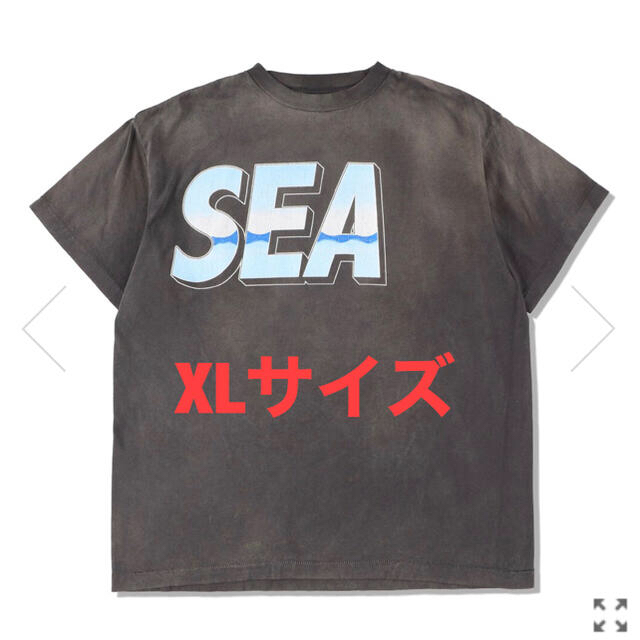 STM X WS SS TEE 黒xlTシャツ/カットソー(半袖/袖なし)