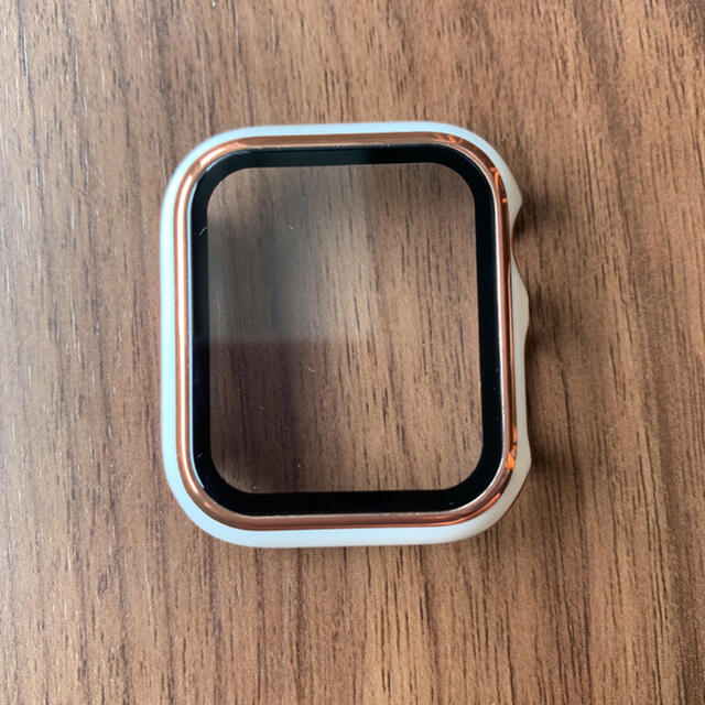 アップルウォッチ カバー 白×ピンクゴールド ケース 40mm レディースのファッション小物(腕時計)の商品写真