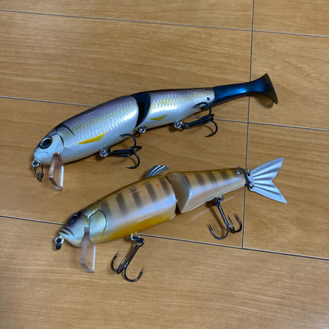 Megabass(メガバス)の大幅お値下げ　エバーグリーン&メガバス　ビッグベイトセット スポーツ/アウトドアのフィッシング(ルアー用品)の商品写真