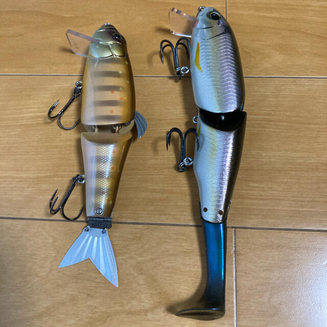 Megabass(メガバス)の大幅お値下げ　エバーグリーン&メガバス　ビッグベイトセット スポーツ/アウトドアのフィッシング(ルアー用品)の商品写真