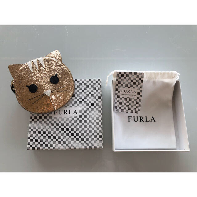 Furla(フルラ)の【FURLA】新品未使用　FURLA フルラ 猫モチーフ　コインケース レディースのファッション小物(コインケース)の商品写真