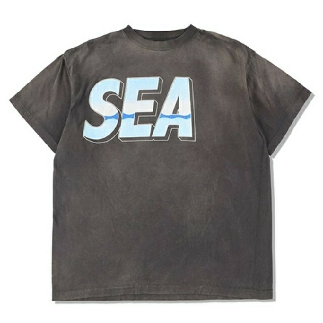 SAINT MICHAEL WIND AND SEA SS TEE XL 黒 メンズのトップス(Tシャツ/カットソー(半袖/袖なし))の商品写真