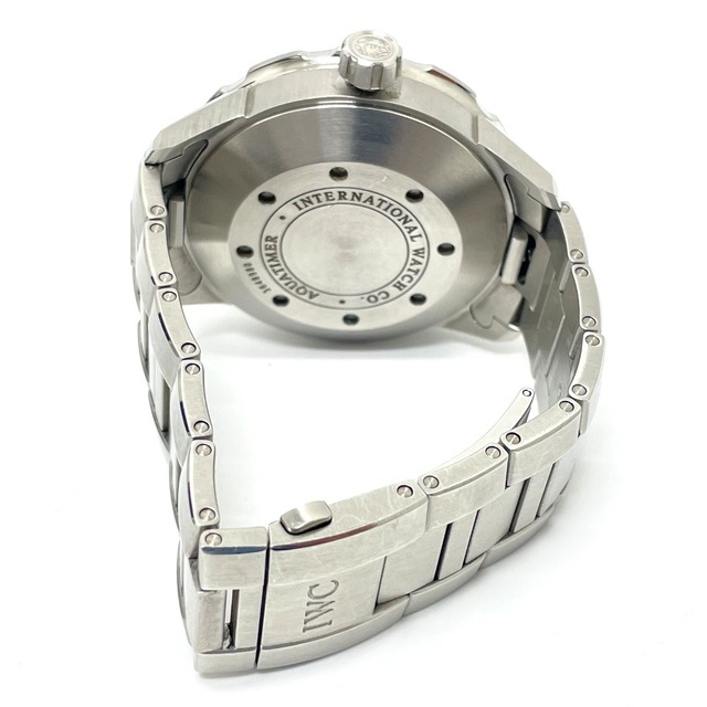 アイダブリューシー シャフハウゼン IWC SCHAFFHAUSEN アクアタイマー IW356805 デイト 自動巻き 腕時計 SS シルバー メンズの時計(腕時計(アナログ))の商品写真