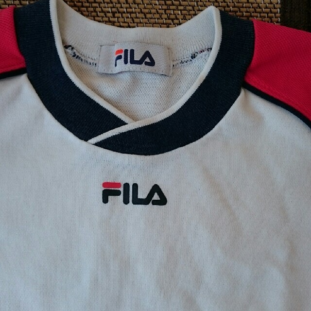 FILA(フィラ)のFILAフィラ120幼稚園保育園運動会体操着半袖ウェア キッズ/ベビー/マタニティのキッズ/ベビー/マタニティ その他(その他)の商品写真