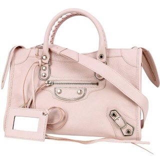 バレンシアガ(Balenciaga)のバレンシアガ ショルダーバッグ ハンドバッグ レディース ピンク h-c405(ショルダーバッグ)