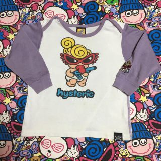 ヒステリックミニ(HYSTERIC MINI)のラグラン長袖Ｔシャツ(Ｔシャツ)