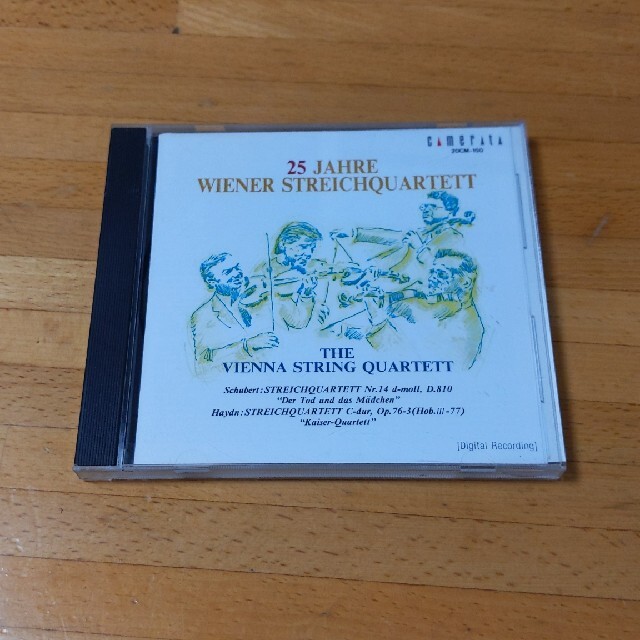 ウィーン弦楽四重奏団　死と乙女　皇帝 エンタメ/ホビーのCD(クラシック)の商品写真
