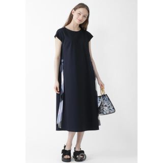 バーバリーブルーレーベル(BURBERRY BLUE LABEL)の【かなり美品】ブルーレーベルクレストブリッジ　ワンピース(ロングワンピース/マキシワンピース)